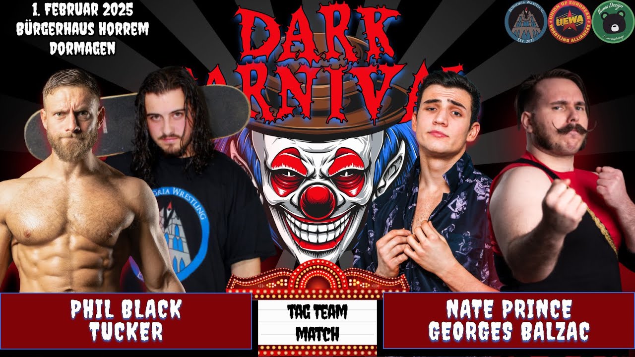 Georges Balzac & Nate Prince vs. Phil Black & Tucker | DARK CARNIVAL