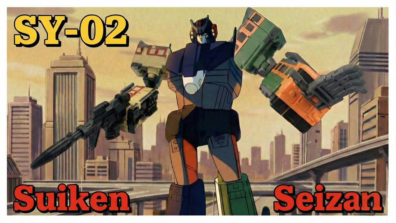 Magic Square & Siyang Culture Raiden SY-02 Transformers Legend Scale Seizan and Suiken