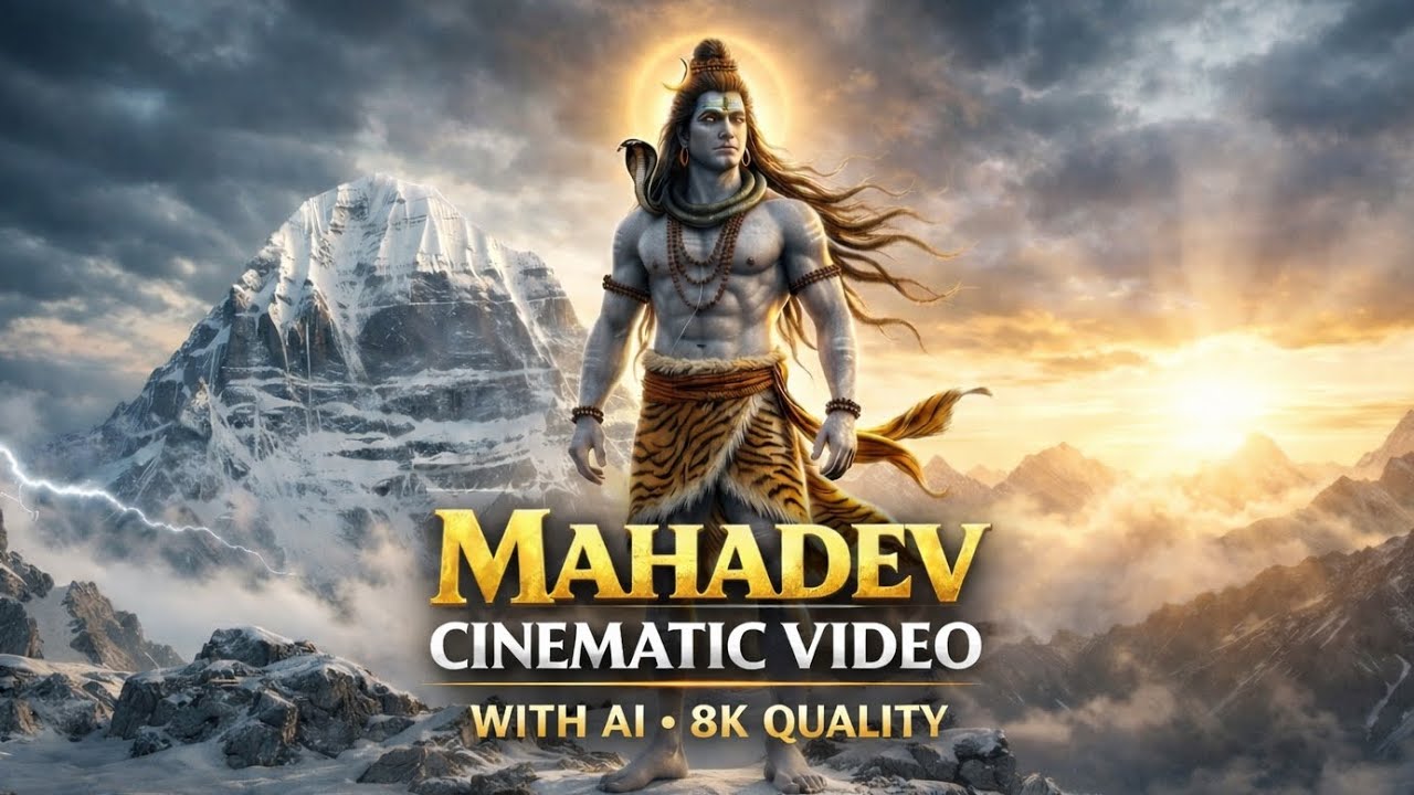 Mahadev Cinematic 8K | AI Powered Divine Experience