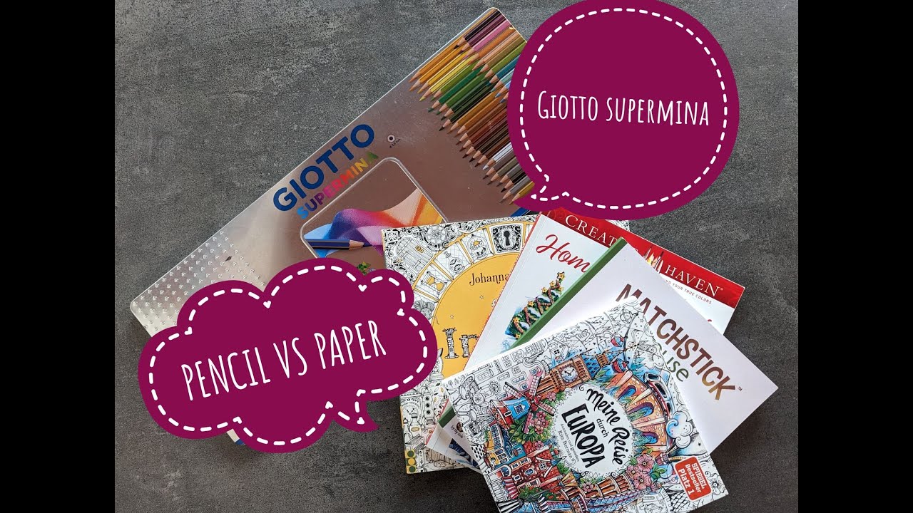 Recensione e paper vs pencil GIOTTO SUPERMINA