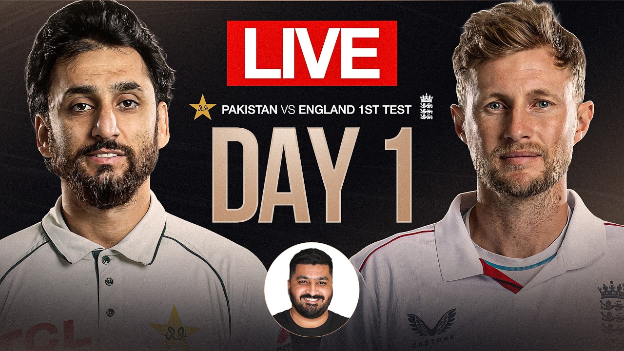 PAK vs ENG Match Live: Pakistan vs England 1st Test Day 1 Live | Leeds Weather | Playing XI |  Score