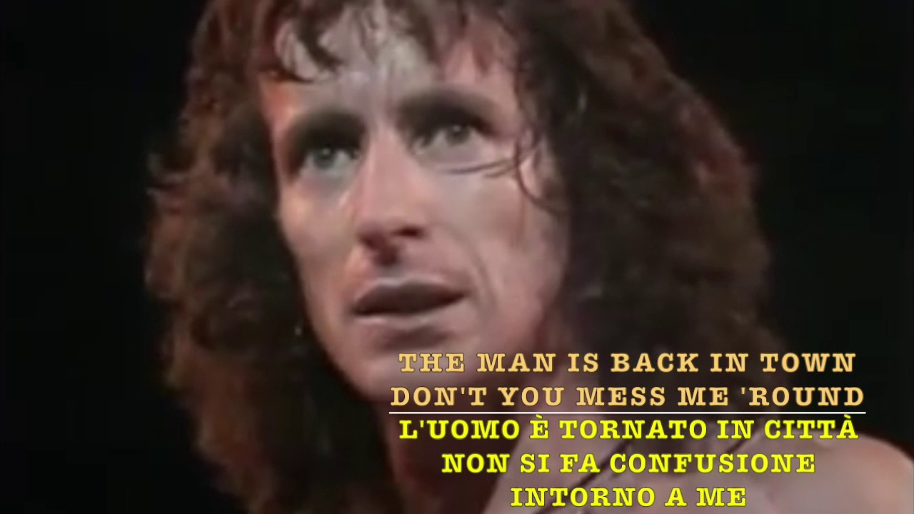 AC/DC - T. N. T. - Live 1977 ((Lyrics on Screen) (Traduzione Italiana)