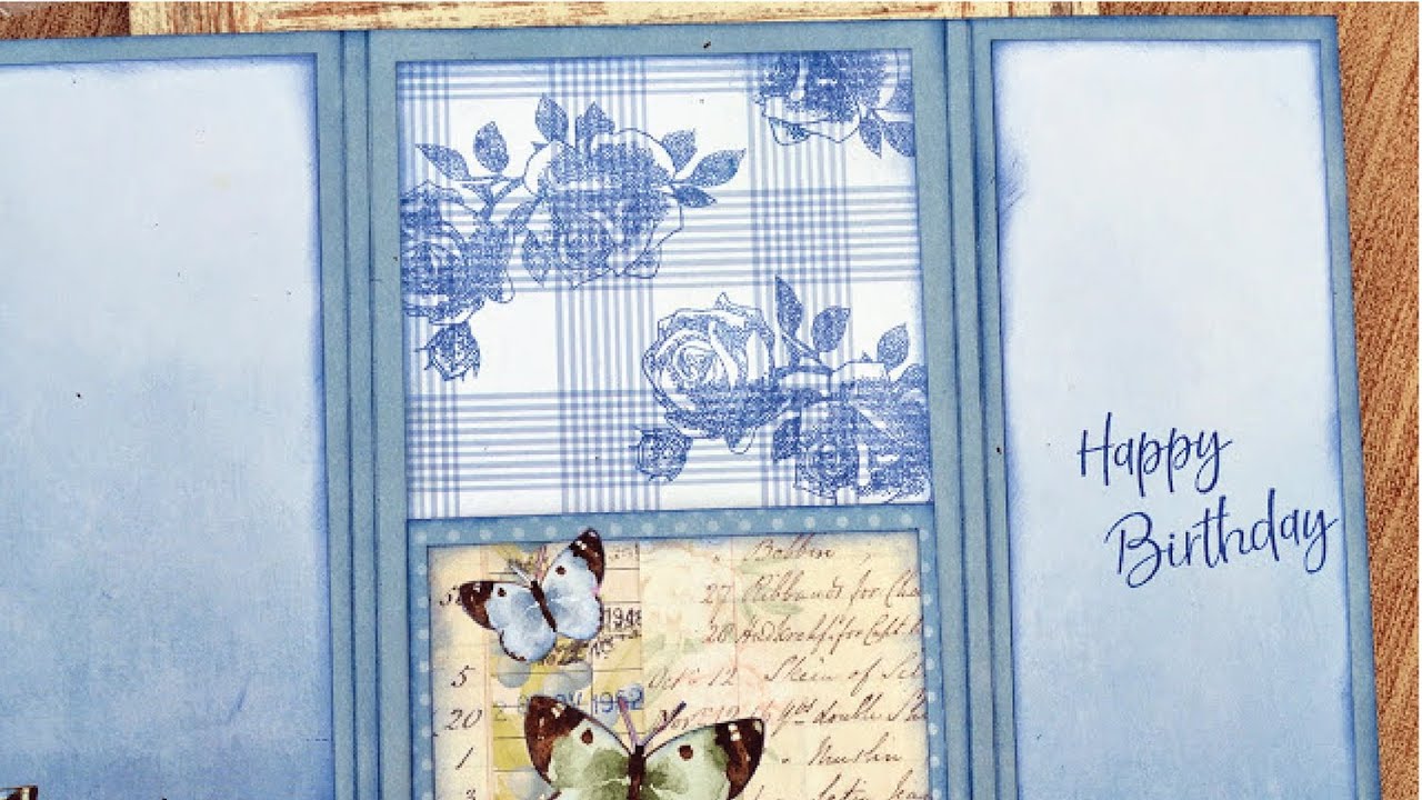 DIY Birthday Card with BoBunny
