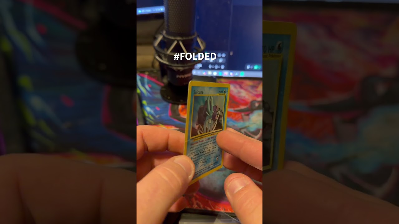 Folding My Favorite Pokemon Card Was a MISTAKE?