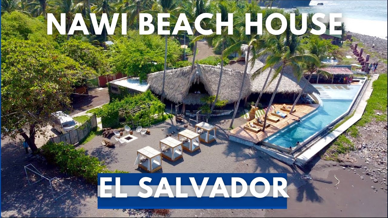 ПОЧЕМУ ВАМ НУЖНО посетить NAWI BEACH HOUSE в Сальвадоре всего за 20 долларов | Видеоблог Mizata T...