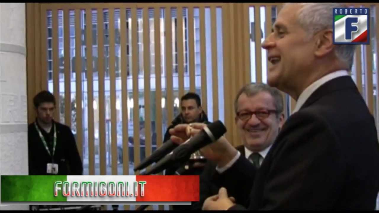 Formigoni: ultimo giorno alla guida della Lombardia, lascio una regione straordinaria