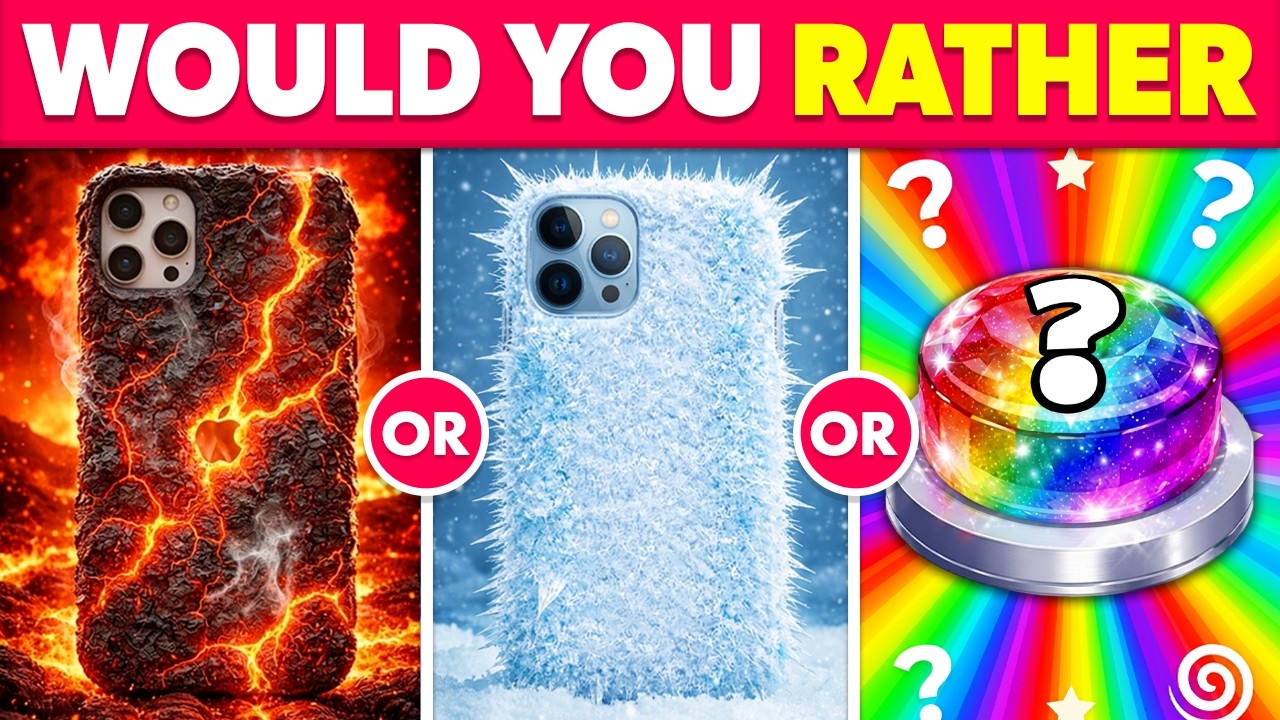 Would You Rather...? MYSTERY Button Edition! 🎁💎❓