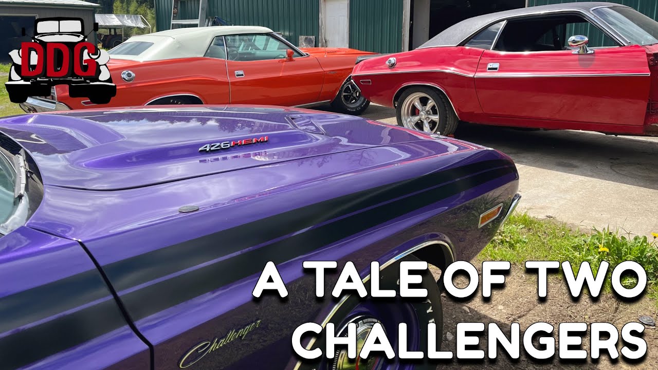 HEMI POWER! 1971 Dodge Challenger Old School Vs. New School Comparison (And Bonus Cold Starts)