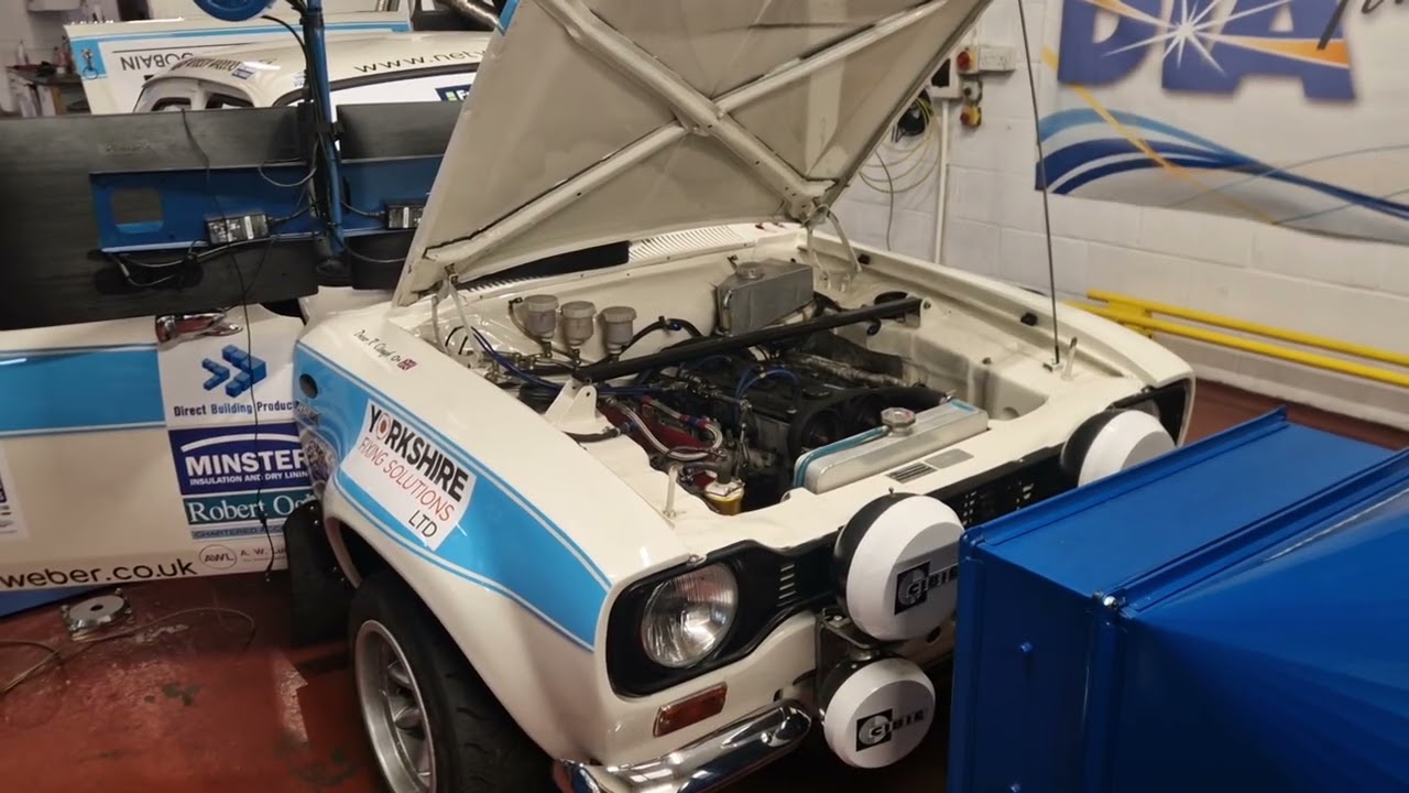 BDG Powered Mk1 Escort on dyno 