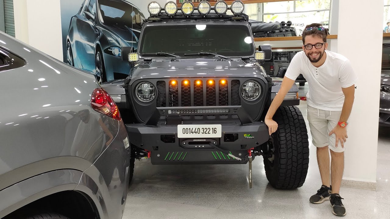 JEEP GLADIATOR🔥 THE BEAST💪!!! #jeep #gladiator #algerie #dahraauto 😎🌍