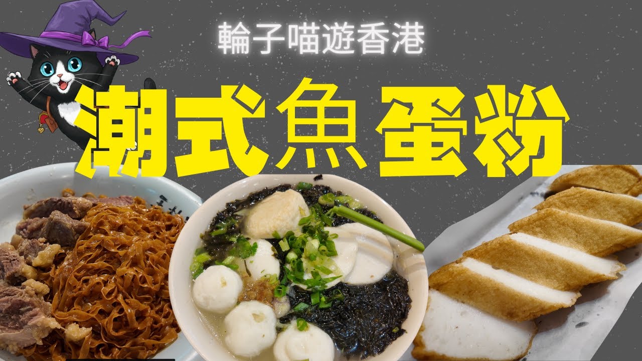 香港魚蛋粉推介｜香港 HONG KONG｜德昌魚蛋粉｜王林記｜夏銘記｜#香港 #美食 #魚蛋粉 #香港好去處  #親子 #德昌魚蛋粉  #王林記  #夏銘記 #hk   #4k ［輪子喵遊香港］