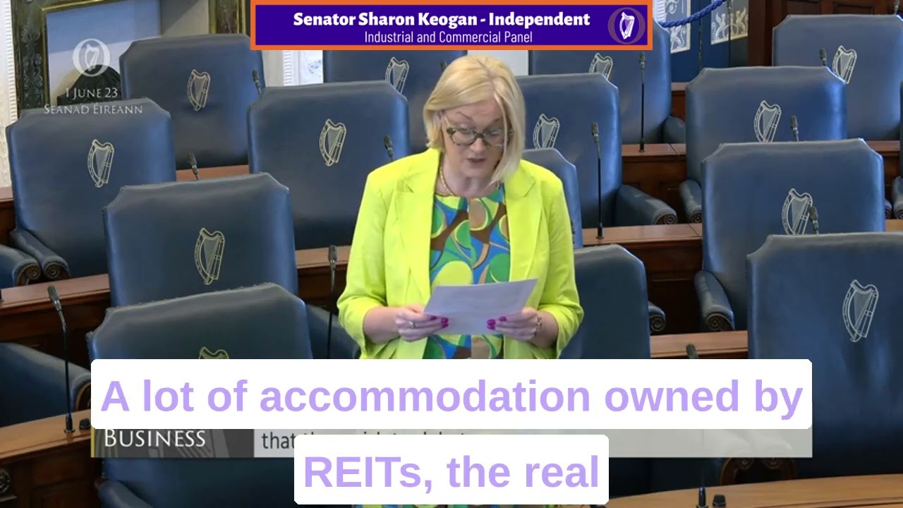 Senator Sharon Keogan — No public support for Mass Immigration