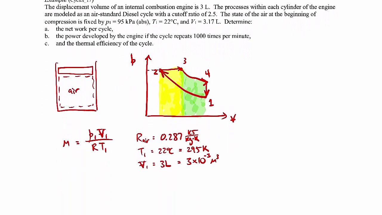 Diesel Cycle Example - Cycles_17