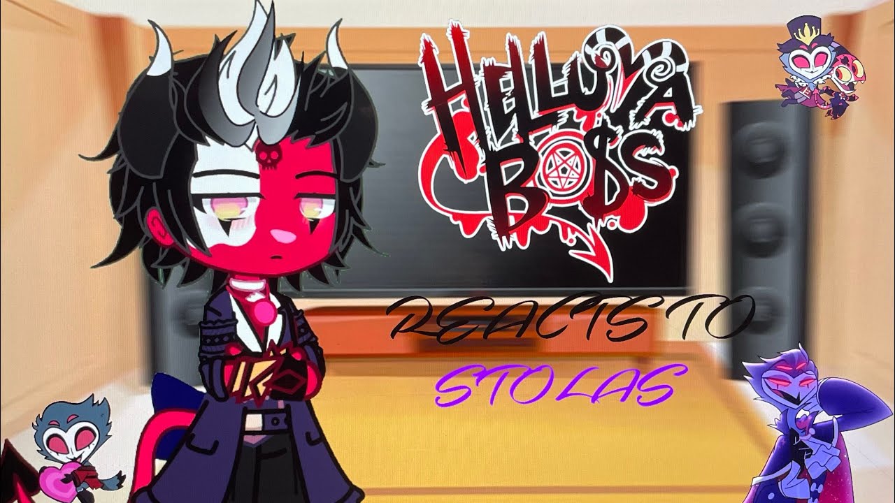 Helluva Boss Reacts to Stolas | ANGST | Gacha Club |