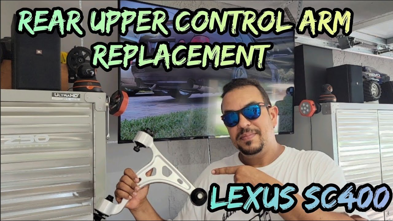 LEXUS SC400 UPPER CONTROL ARM REMOVAL