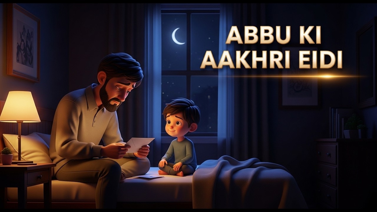 Abbu Ki Akhri Eidi | Kids Cartoon | Cartoon Stories for Kids | urdu hindi