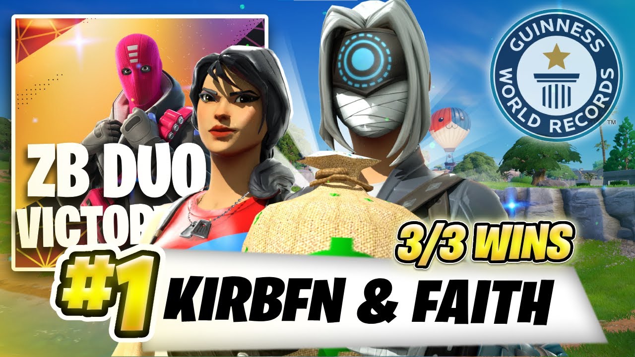 1ST IN THE ZERO BUILD DUO VICTORY CUP FINALS ($600) NEW WORLD RECORD🏆