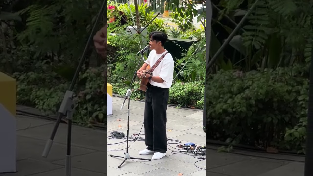 Nothing's going to change my love for you 🥺 #couplegoals Gavin Teo x Chen Yixin #battleofthebuskers