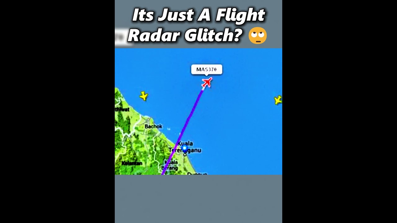 It's Just A Radar Glitch? 😰 #aviation #plane