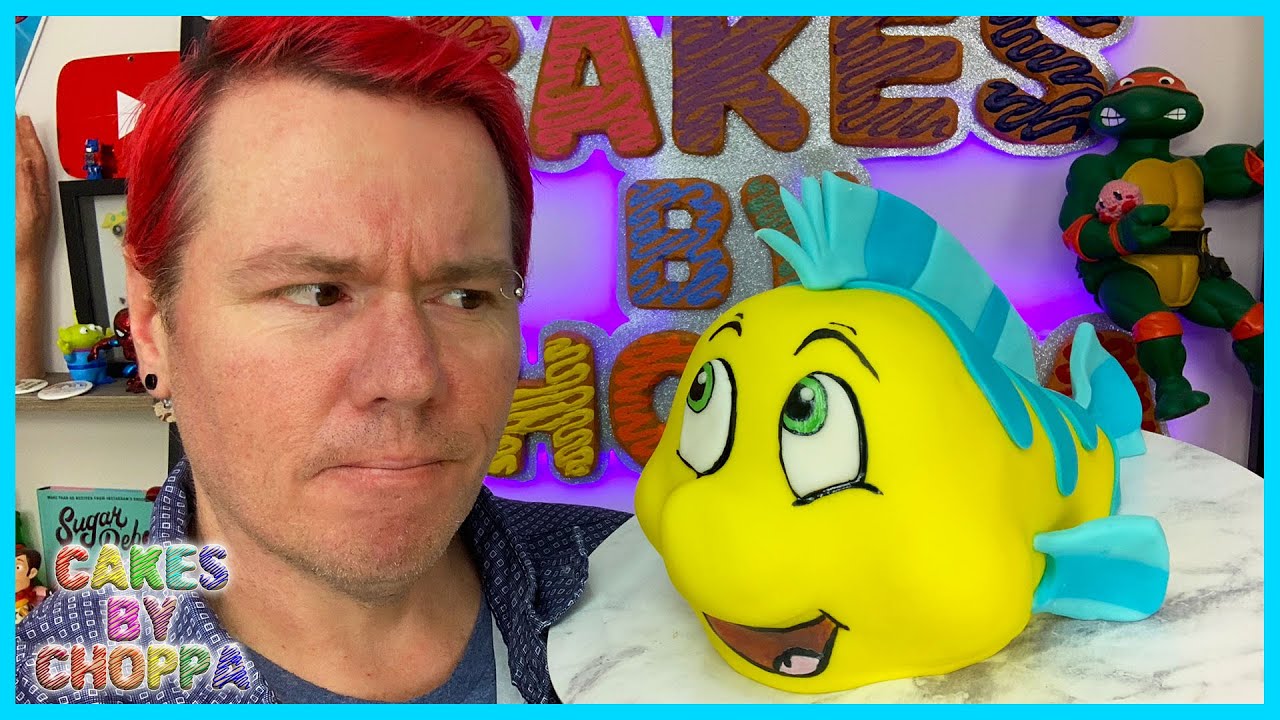 Flounder Cake - The Little Mermaid