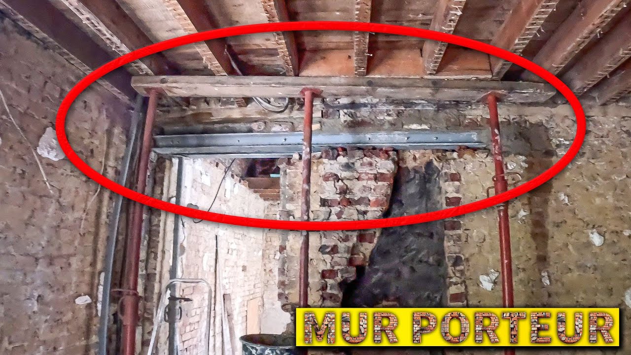 Ouverture Mur Porteur Pose du 2ième IPN (Facilement) - EP22