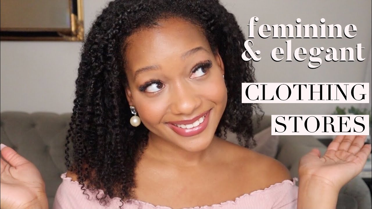 TOP 5 STORES for FEMININE CLOTHING in 2021! *updated*