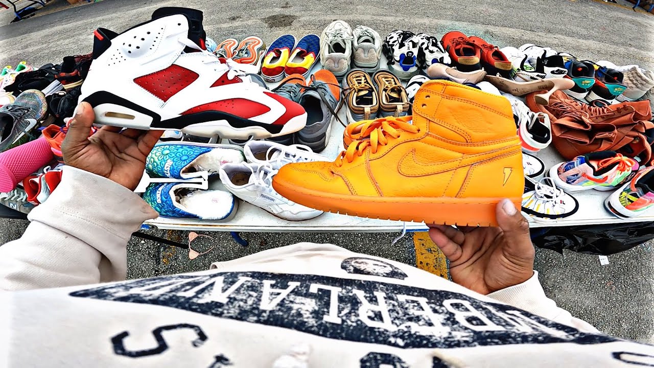 We Found Crazy jordan Shoes at Local Flea Market! Are They Real?