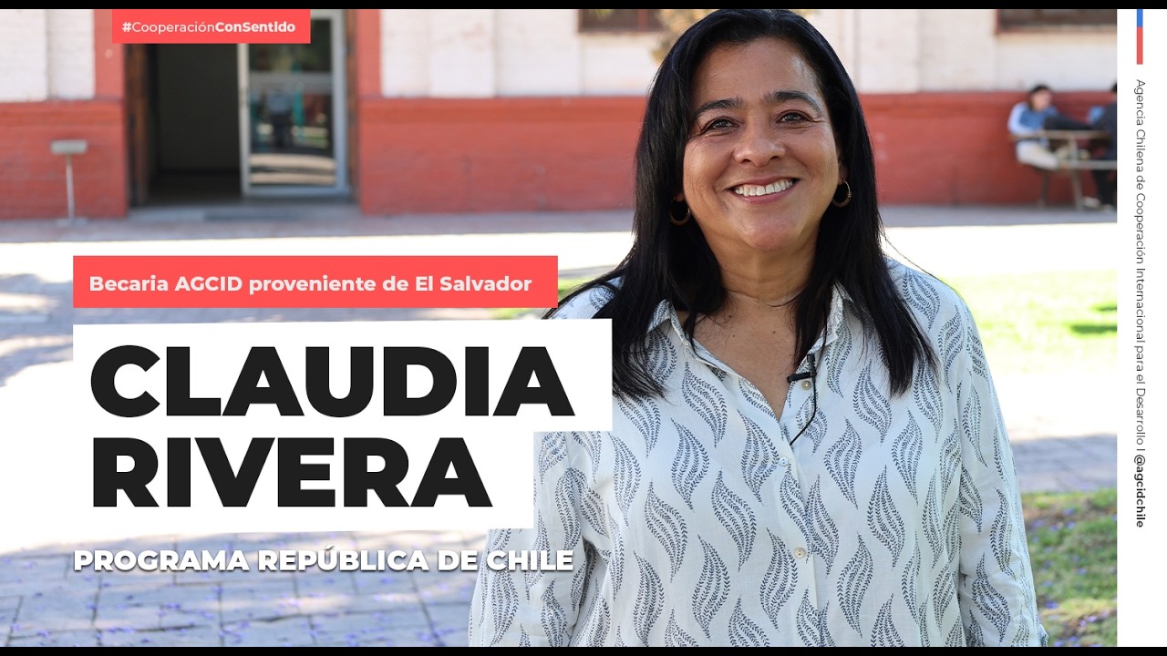 Claudia Rivera: Becaria AGCID proveniente de El Salvador