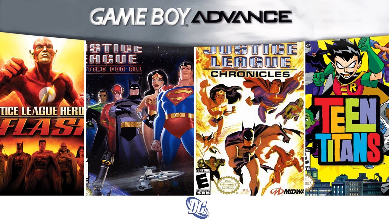 DC Superheroes Games for GBA