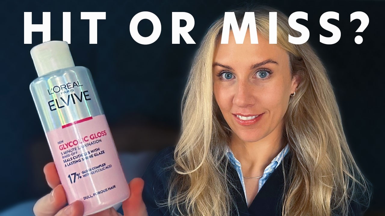 L&rsquo;Or&eacute;al Glycolic Gloss Review | Fine Wavy Hair 1st Impressions