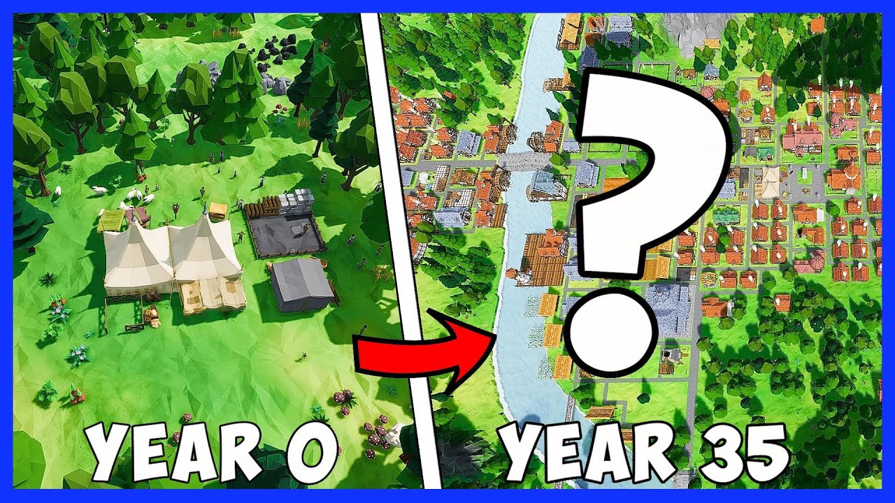 I Played for 35 YEARS! .. How BIG did the TOWN get? ► Settlement Survival Ep 5