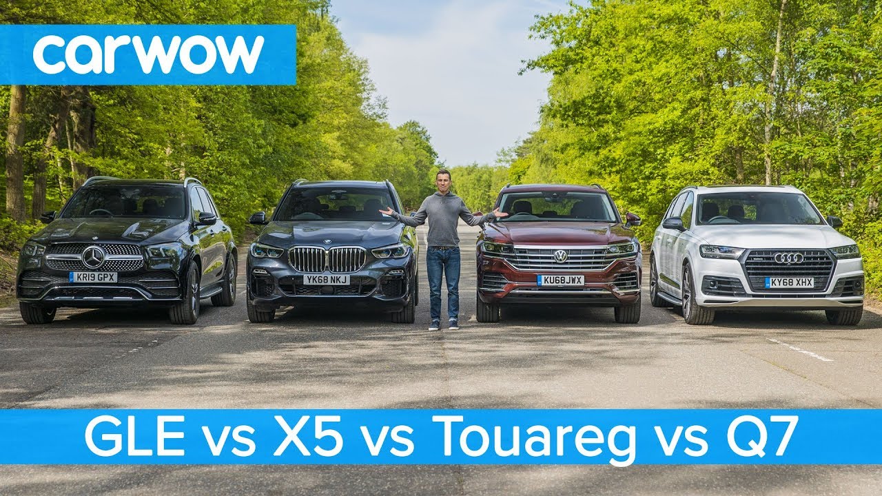 BMW X5 v Mercedes GLE v Audi Q7 v VW Touareg - which is the best premium SUV?