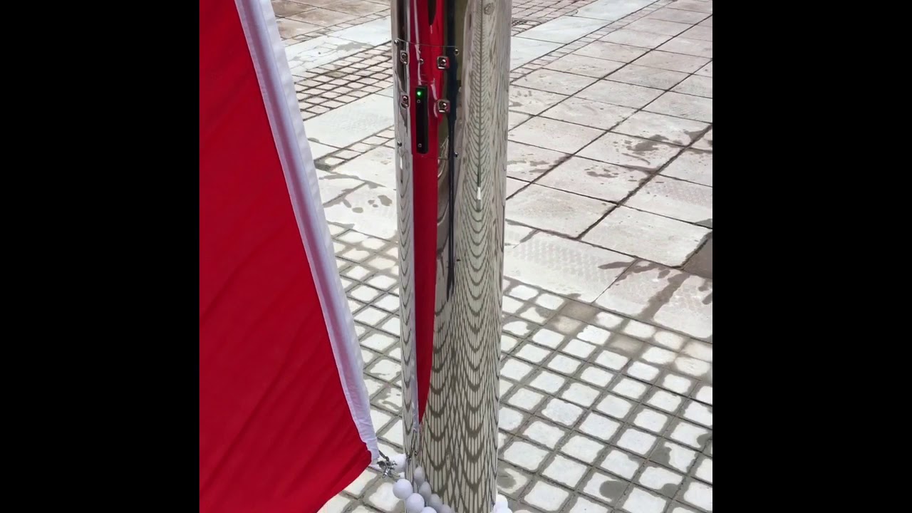Hasen bayrak direkleri motorlu sistem