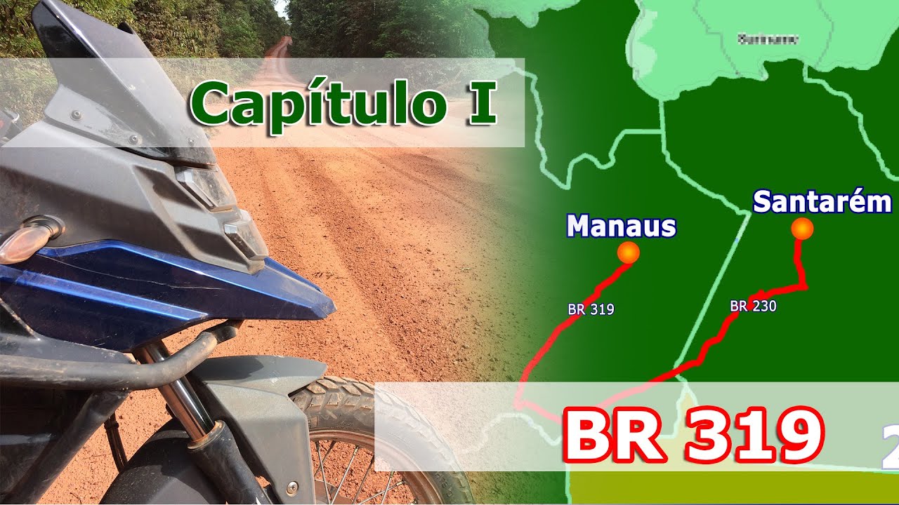 De Manaus/AM a Santarém/PA de NH 190 - Dafra - BR 319.