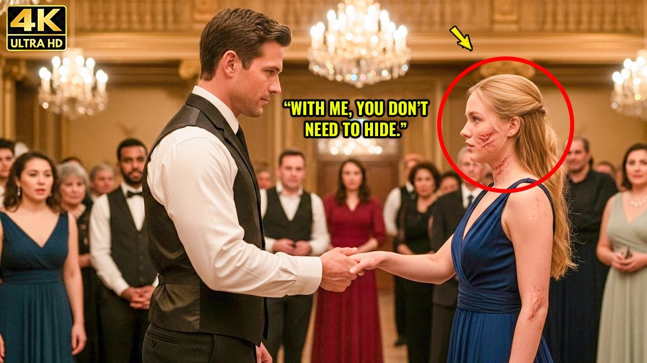 Single Dad Waiter Danced with CEO’s Burn-Scarred Daughter — The Song Broke Her Father’s Pride