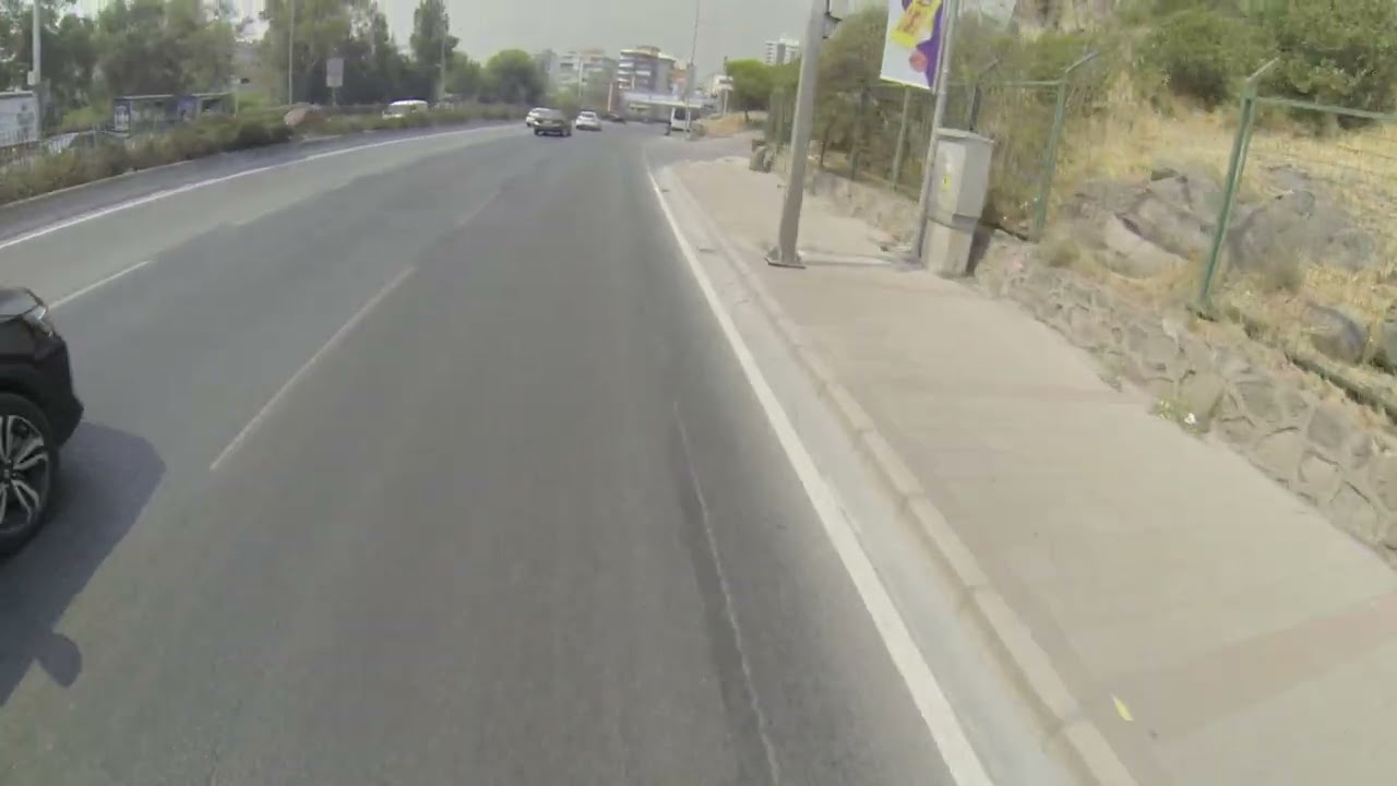 Onvo RX6 60 km/s hız ile 10 km Sahil Sürüşü