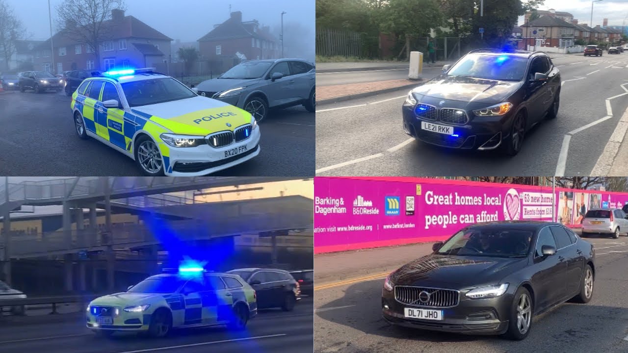 Metropolitan Police RTPC Cars and Bikes Responding Collection