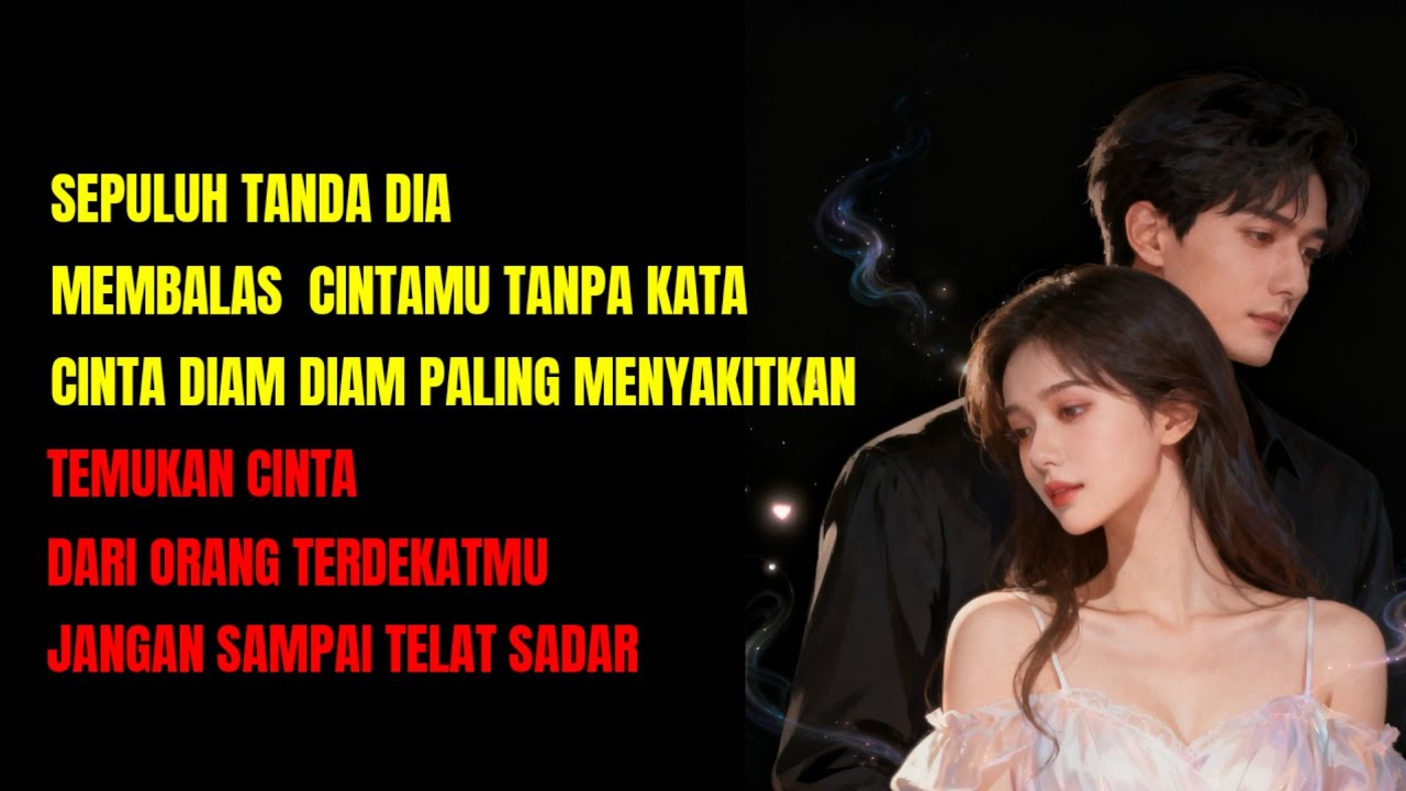 10 Tanda Dia Membalas Cintamu Tanpa Kata | Cinta Diam-Diam Paling Menyakitkan (Sudut Pandang Wanita)