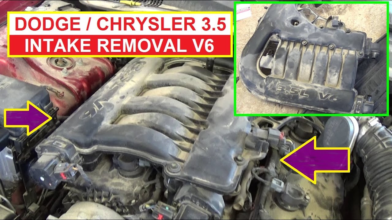 Intake Removal and Replacement on Dodge 3.5 v6 Dodge Charger Dodge Magnum Chrysler 300
