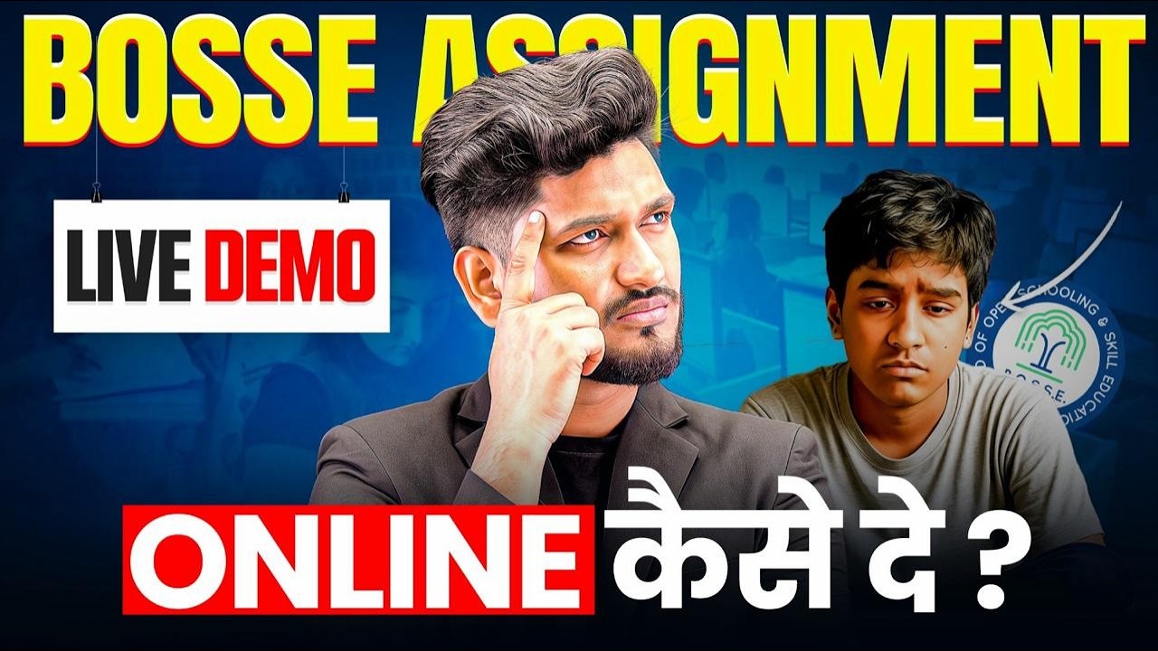 BOSSE April 2026 assignment Online Submission Step by Step