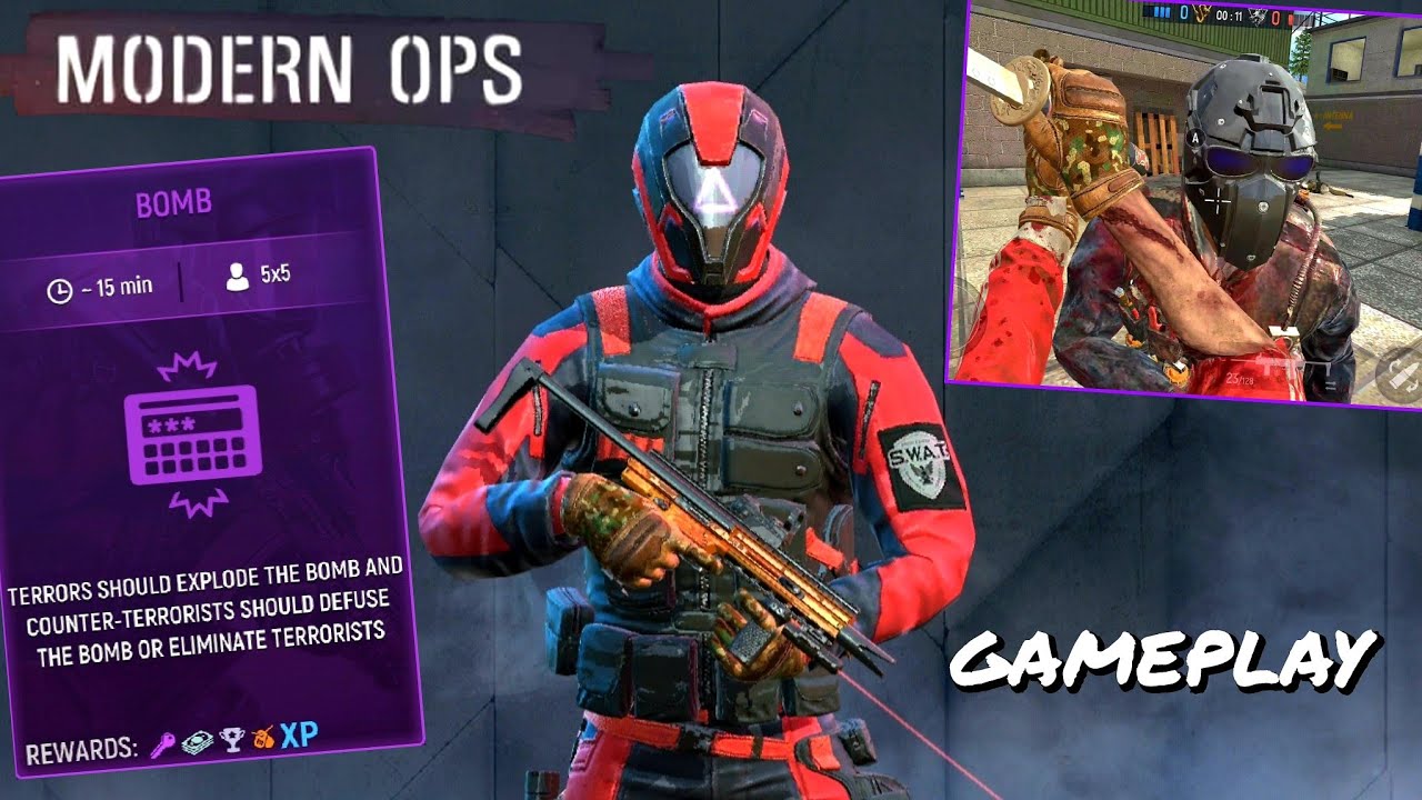 BOMB 💣 | 9 Battles in a row SPECIAL | MODERN OPS 💥 Gameplay