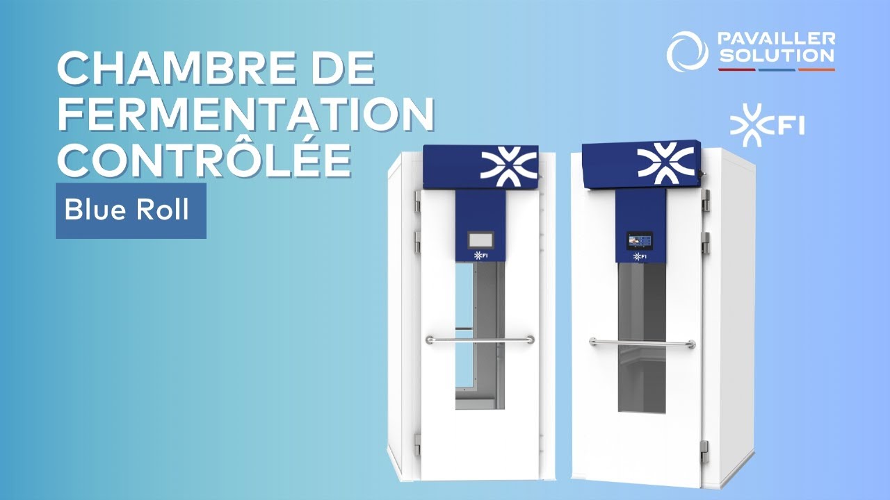 Chambre de fermentation contrôlée pour chariots | BLUE ROLL | CFI