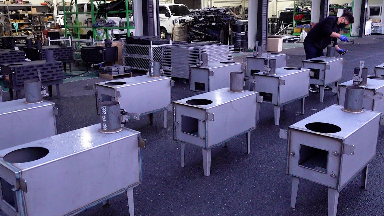 Процесс изготовления перевернутой пеллетной печи. Корейский завод по обработке железных пластин