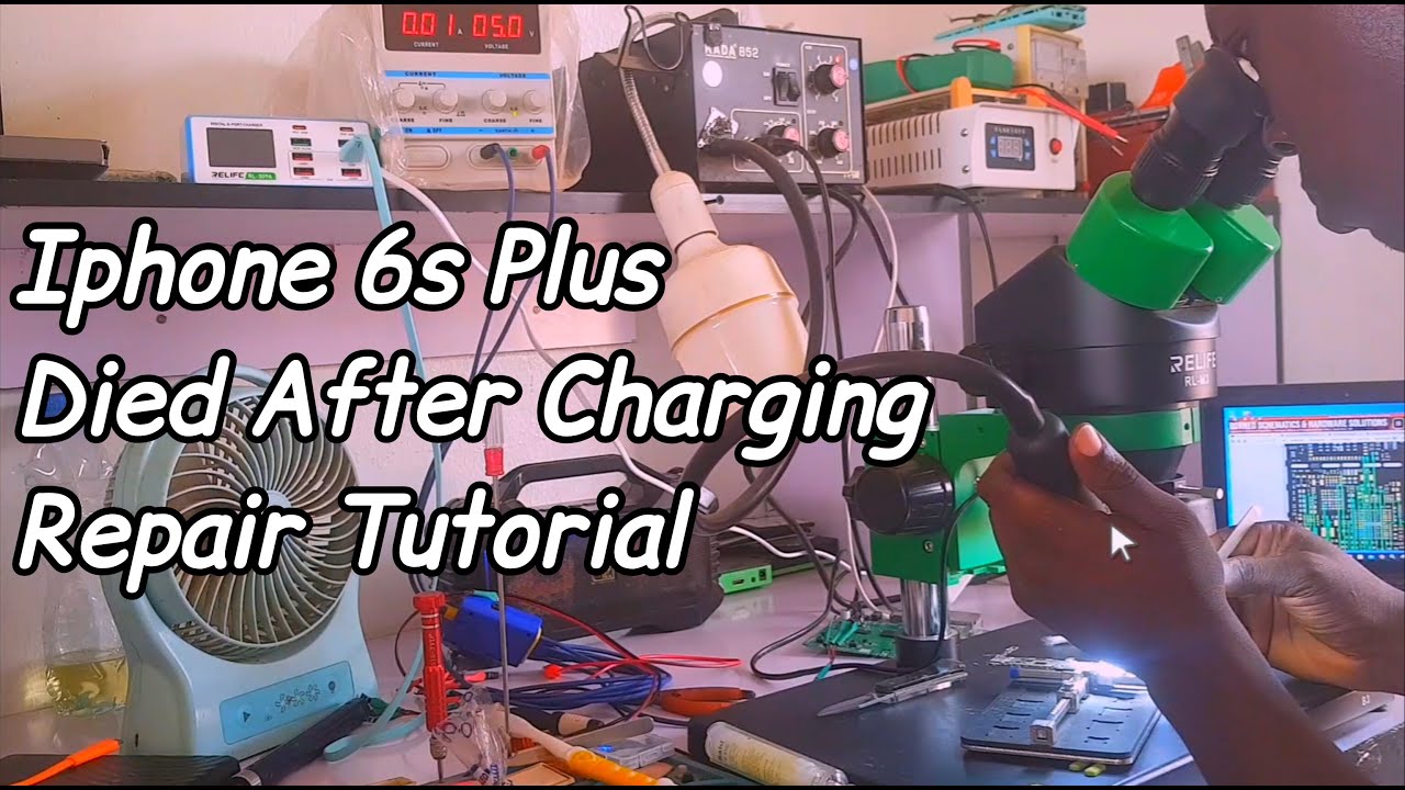 How To Repair Iphone 6s Plus No Power, Iphone 6s Plus goes Dead Troubleshooting And Repair.