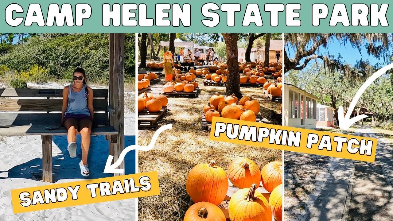 VLOG: Exploring Camp Helen State Park 🏕️ | Florida Adventure Vlog