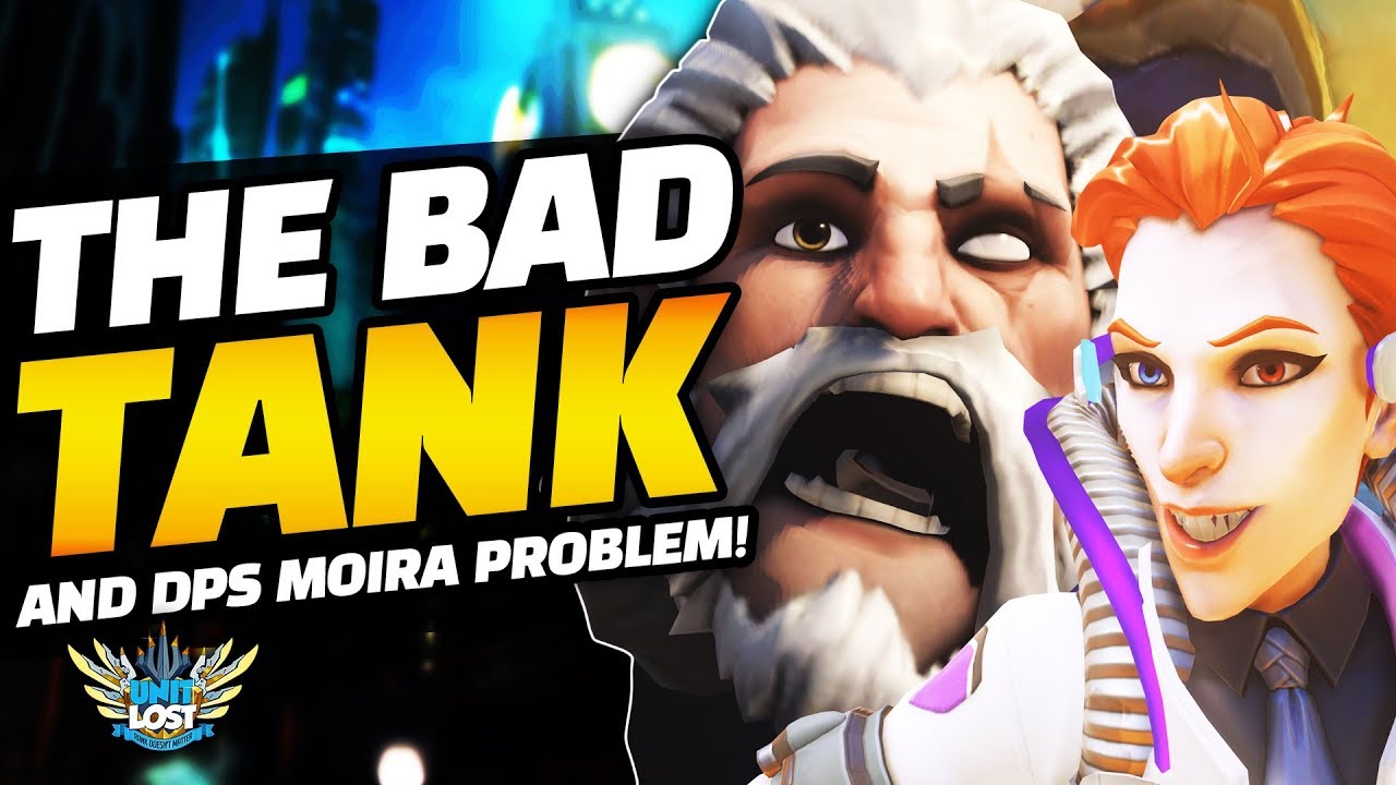 Overwatch - The HUGE Bad Tank Problem and DPS Moira's WTF?! (Role Queue)