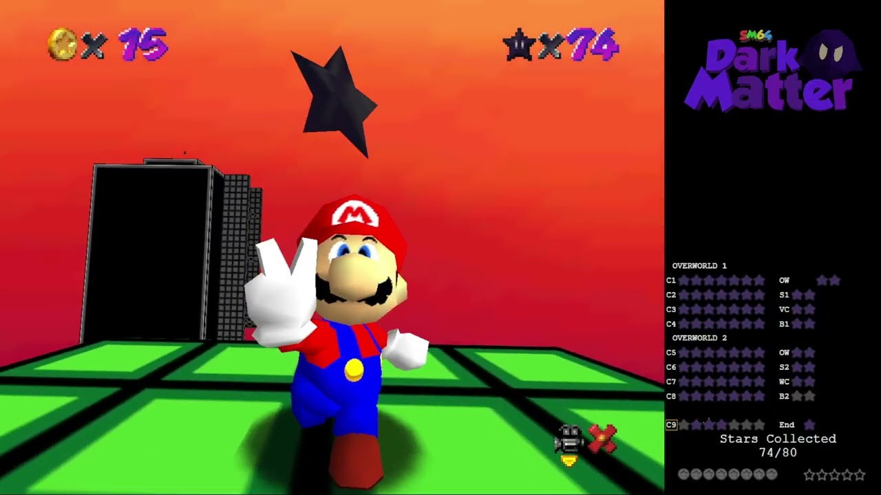 SM64 Dark Matter #14 ⭐ Course 9: Construction Zone