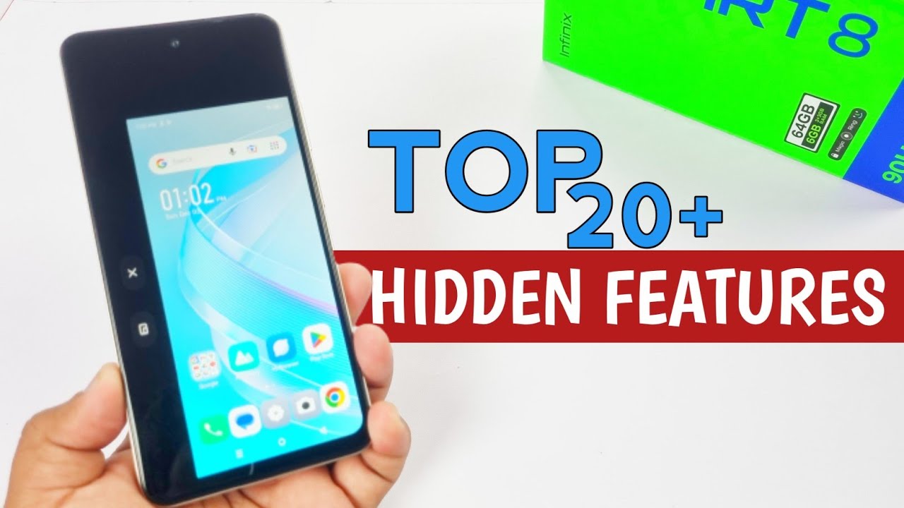 Infinix Smart 8 Top 20+ Amazing Hidden Features - Tips And Tricks Of Smart 8