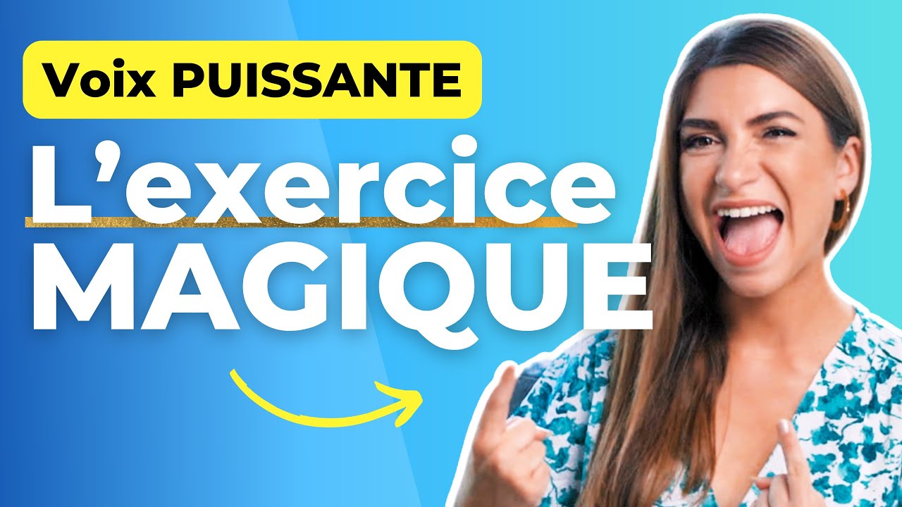Chanter avec une Voix PUISSANTE, l'exercice FACILE qui change tout !