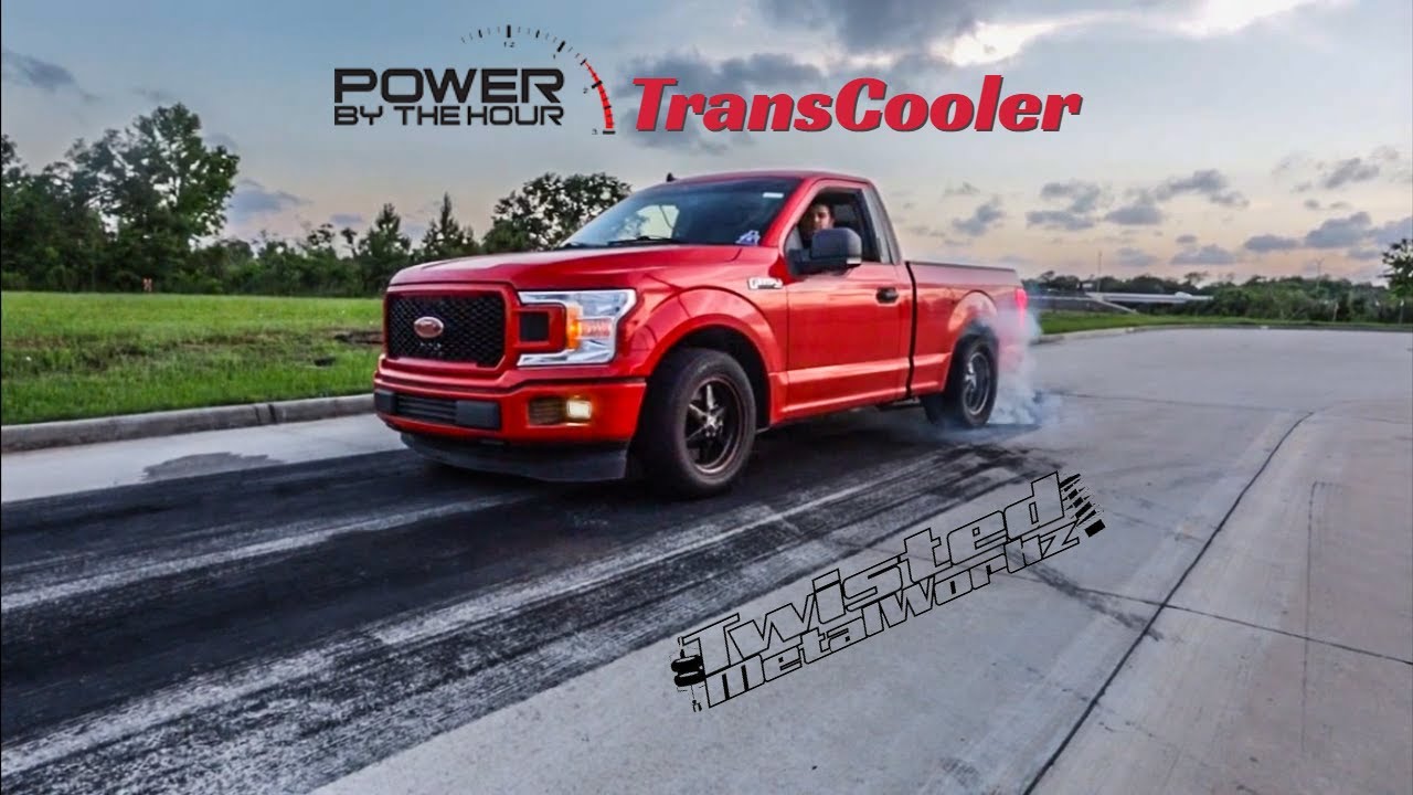 Power By The Hour Trans Cooler And Shock Relocation for the Coyote F150
